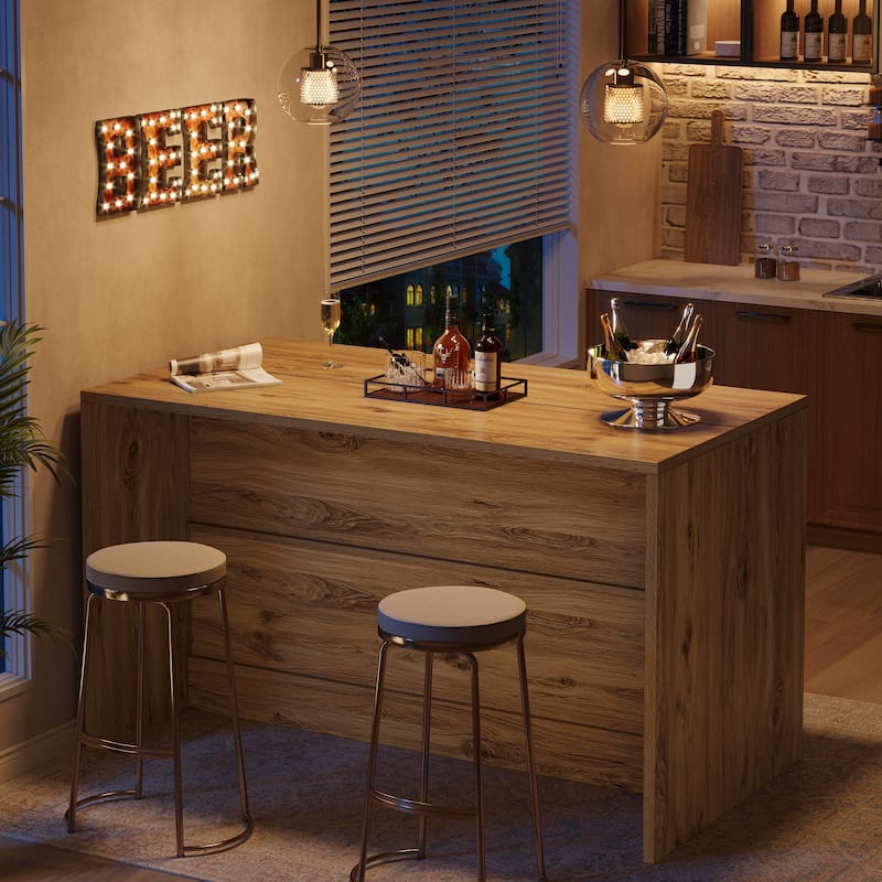 3-Tier Modern Bar Table for Home Pub, Bistro