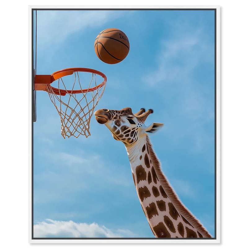 Gentle Giant's Game Canvas by Art Remedy - 16" x 20" - White