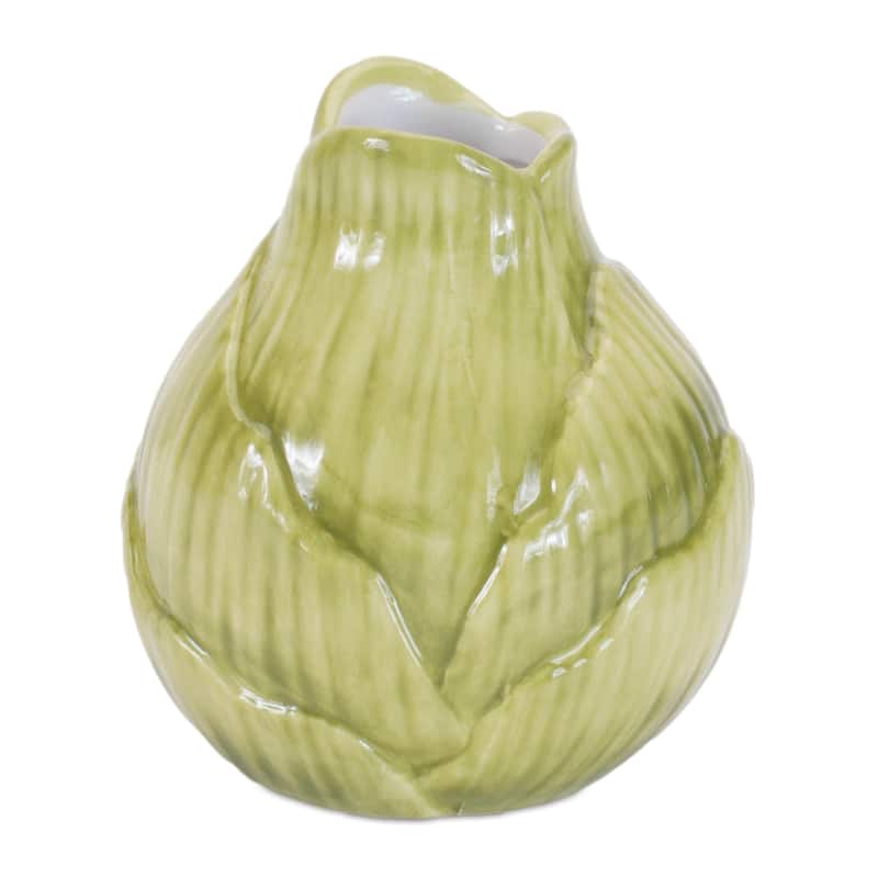 Bottle Neck Decorative Bulb Vase - 3.75" - Set of 3