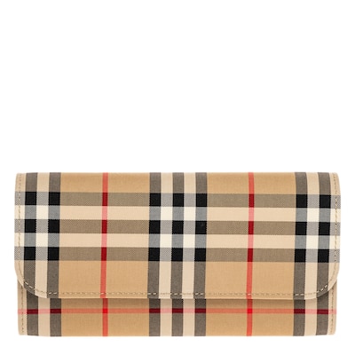 Burberry Halton Check Wallet