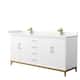 Option White, Bronze Trim, Giotto Quartz Top