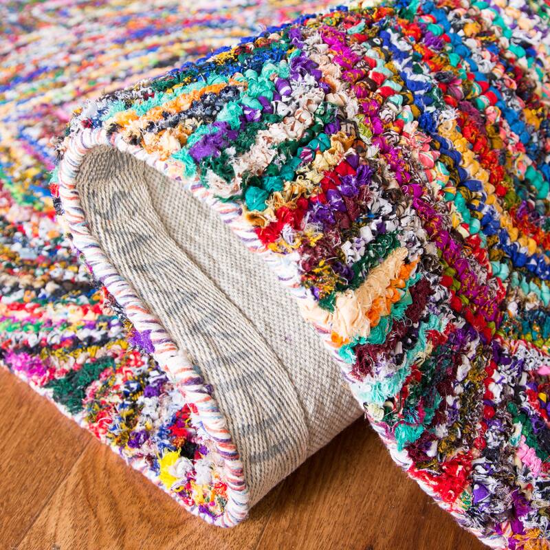 SAFAVIEH Handmade Nantucket Reinhild Contemporary Cotton Rug