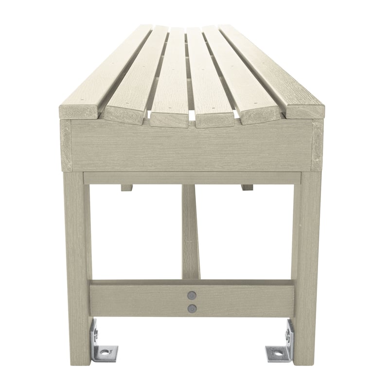 Highwood Commercial Grade Weldon 4ft Backless Picnic Bench