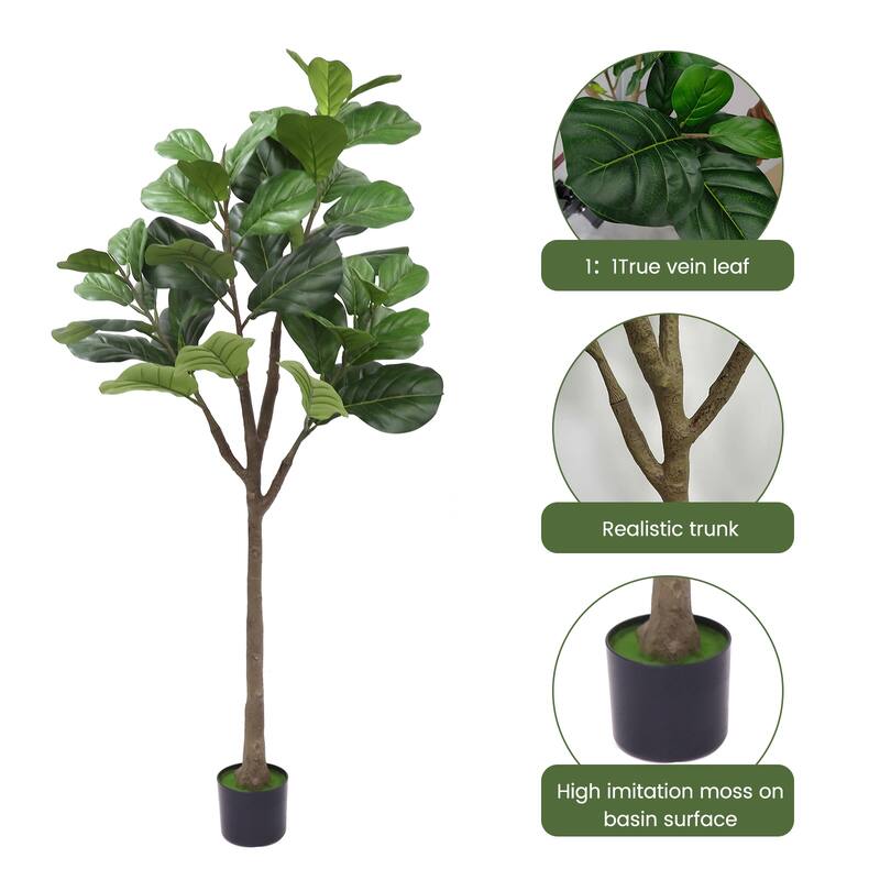 Artificial Tree Plants for Home Office Decor Living Room