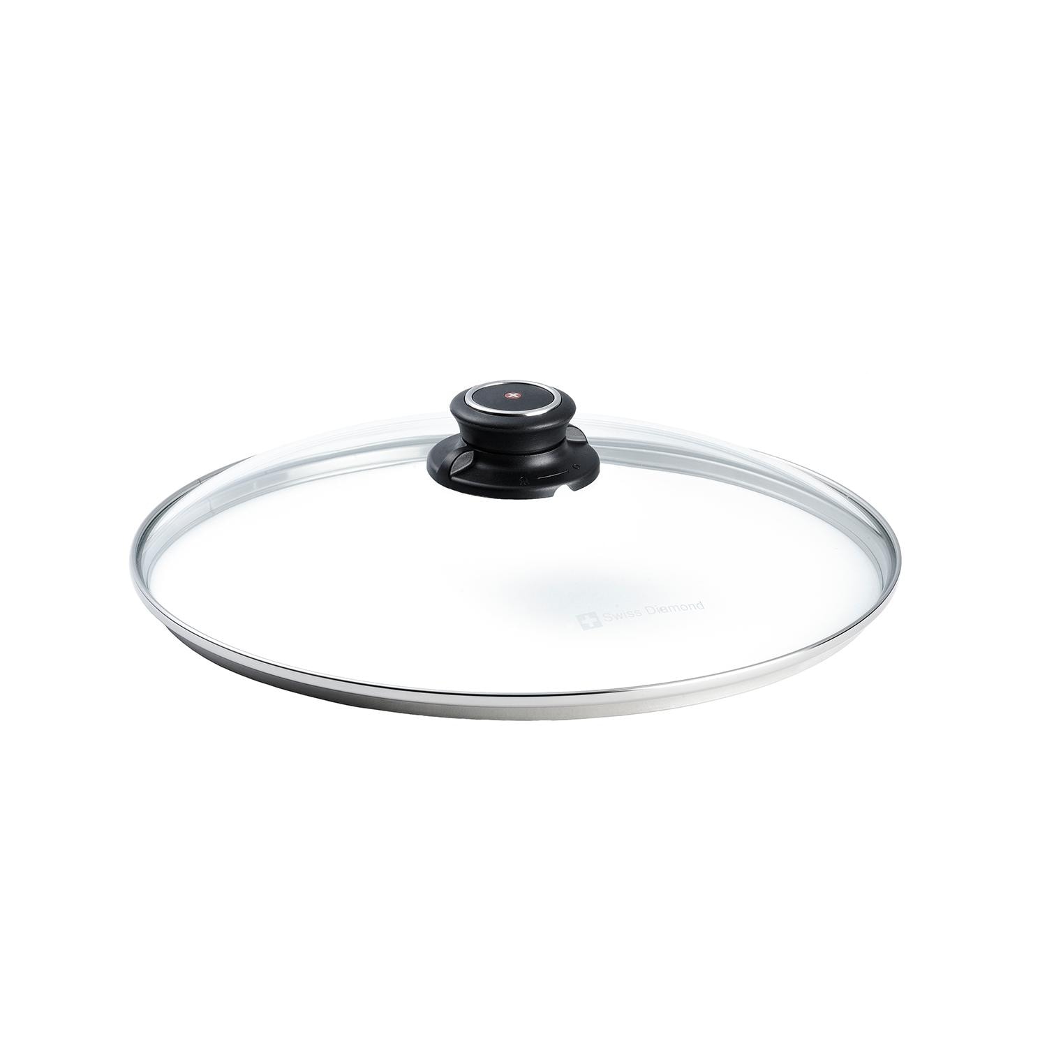 Swiss Diamond 11" (28 cm) Tempered Glass Lid - in Box