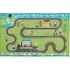 preview thumbnail 3 of 6, Snoopy Peanuts Race Track Cars Machine Washable Kids Area Rug - 3'3" x 5'3"