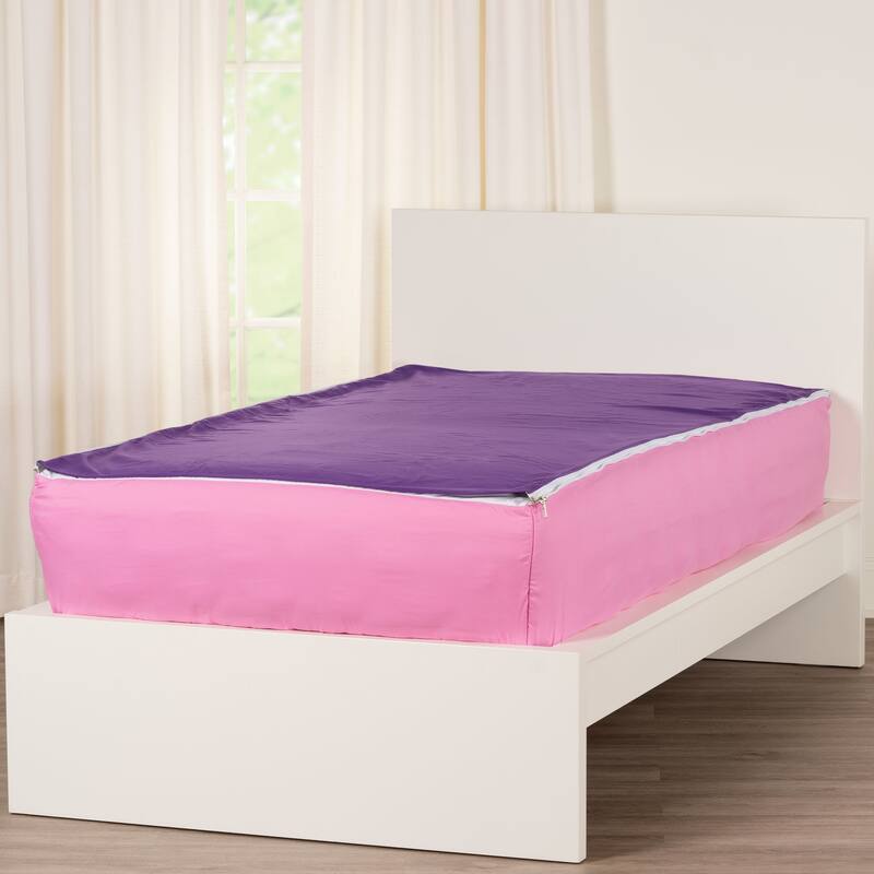 Siscovers Pink Peony Bunkie Deluxe Zipper Bedding Set