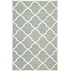 preview thumbnail 64 of 84, SAFAVIEH Handmade Chatham Eppie Modern Moroccan Wool Rug 6' x 9' - Grey/Ivory - Rectangle
