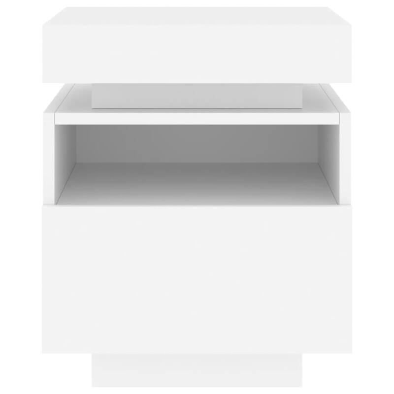 vidaXL Bedside Cabinet Engineered wood Compact Bedside Cabinet