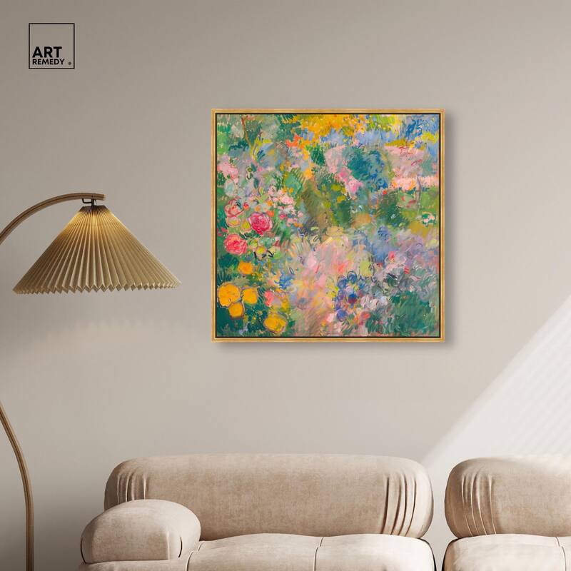 Hues of Happiness I Canvas by Art Remedy