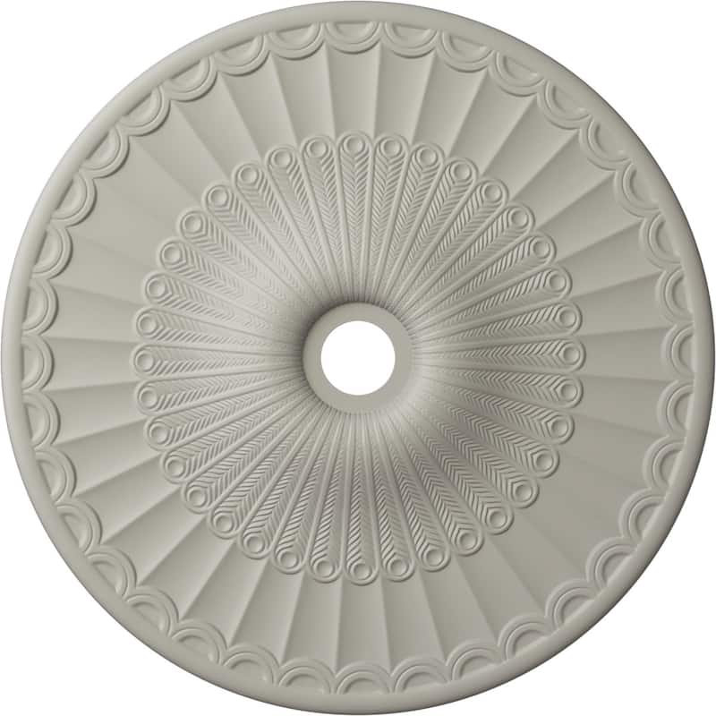 36 5/8"OD x 3 5/8"ID x 2 3/8"P Galveston Ceiling Medallion