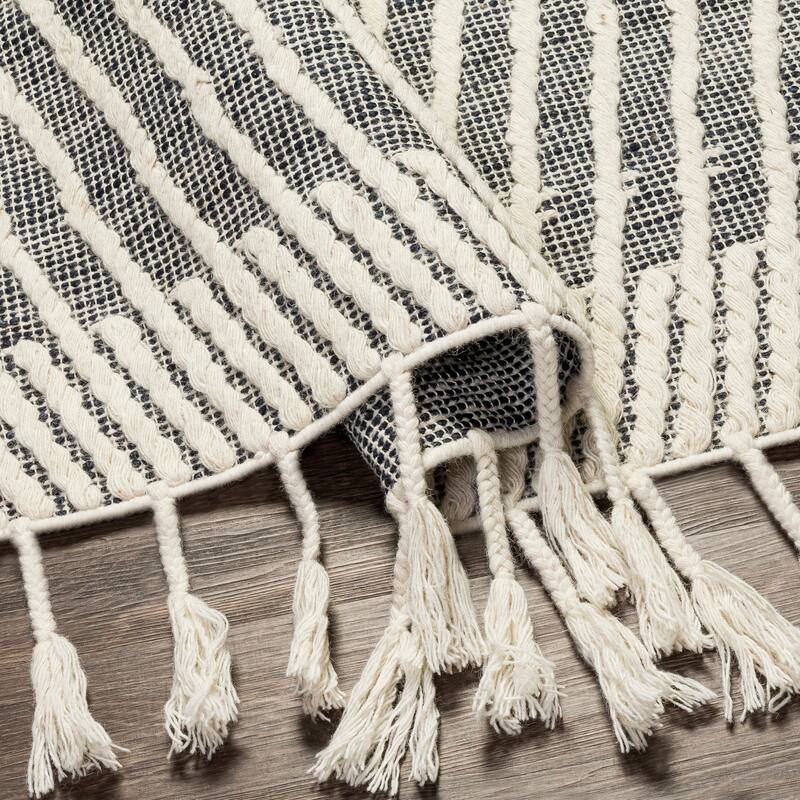 Artistic Weavers Keefe Boho Geometric Wool & Jute Area Rug