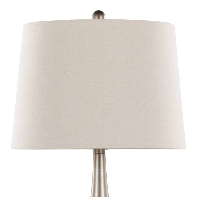 Silver Orchid Stone 29" Table Lamp with Empire Shade (Set of 2)