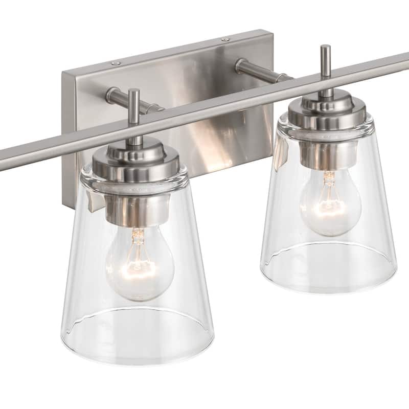 Kiro 6-light Modern Farmhouse Black Bathroom Vanity Lights with UL Certified