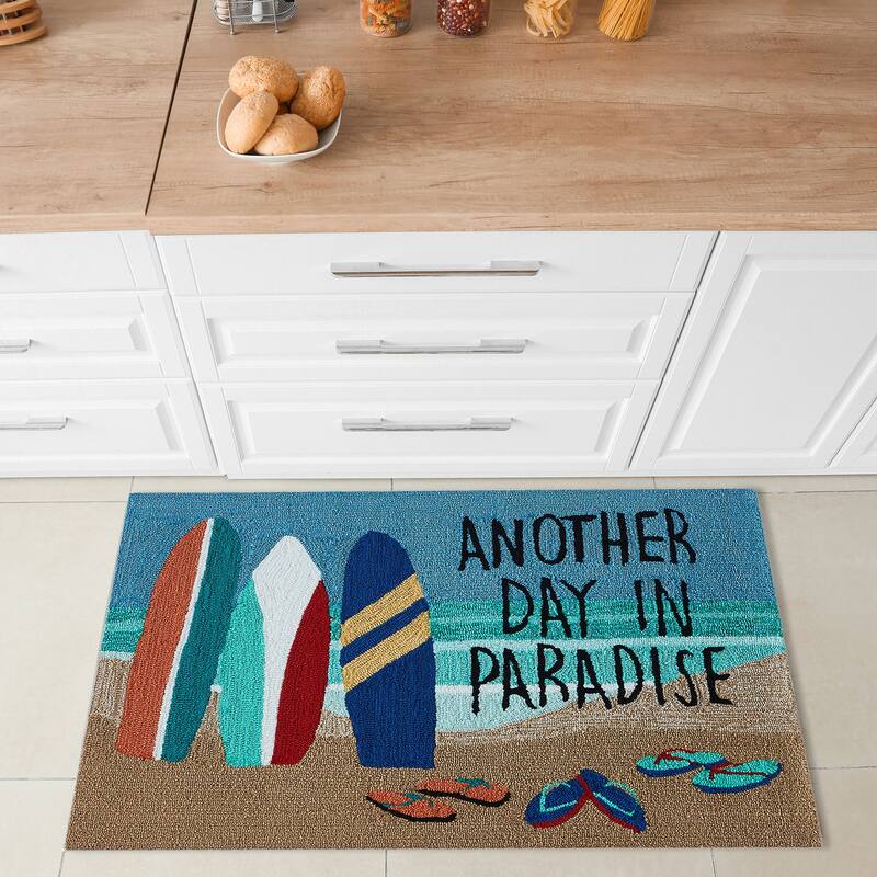 Liora Manne Frontporch Beach Paradise Indoor/Outdoor Rug
