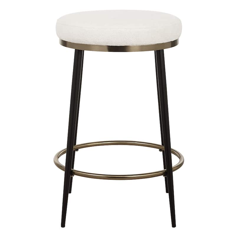 Plush Upholstered Counter Stool - 26"