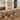 Square Dining Table Set, 31.5" Industrial Dinner Table with Metal Base