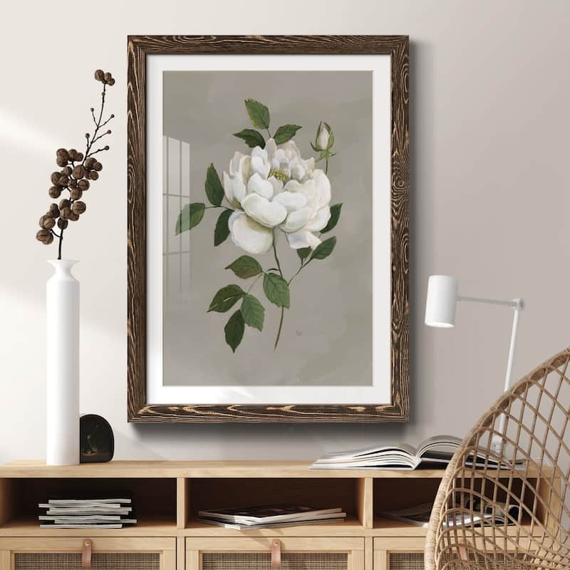 Botanical Rose-Premium Framed Print - Ready to Hang