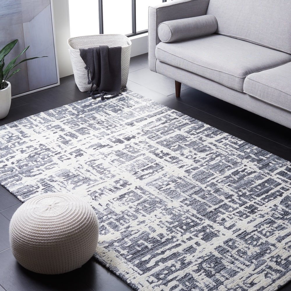 SAFAVIEH Handmade Soho Krystin Modern Abstract Rug