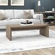 preview thumbnail 3 of 7, Oswin 48" Wide Rectangular Coffee Table - 47.5" Wide