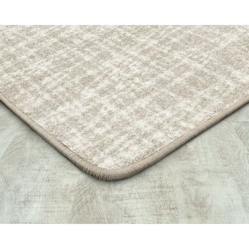 Joy Carpets Impressions Crisscross Area Rug