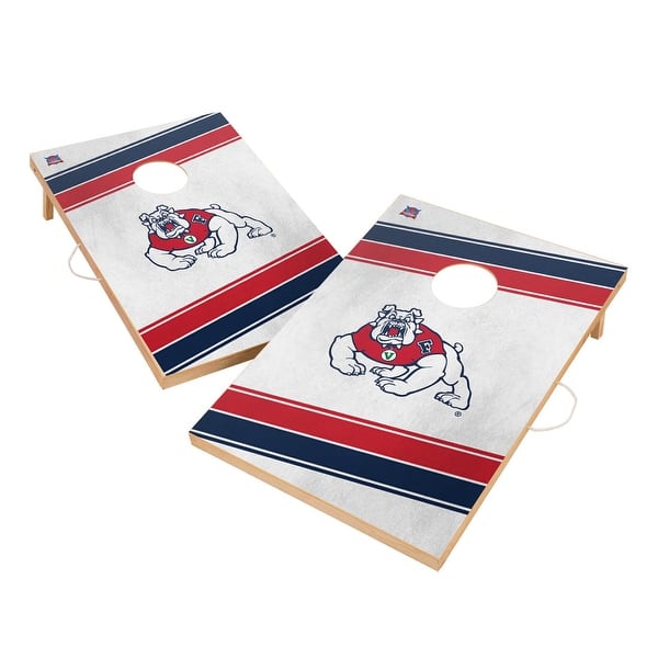 slide 2 of 5, Fresno State Bulldogs Regulation 2x4 Cornhole Set
