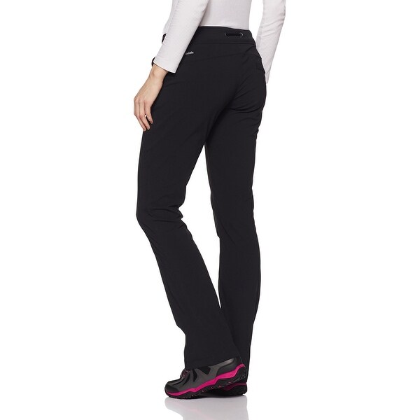 womens black bootleg pants