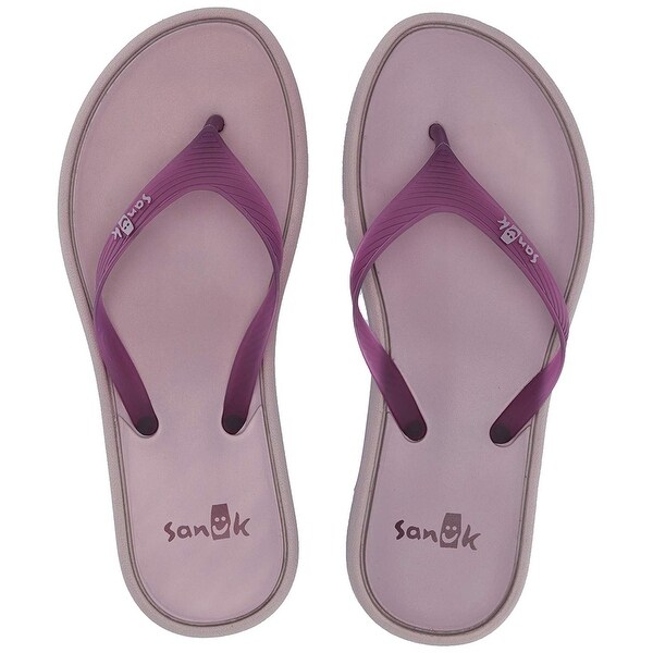 sanuk sidewalker flip flop