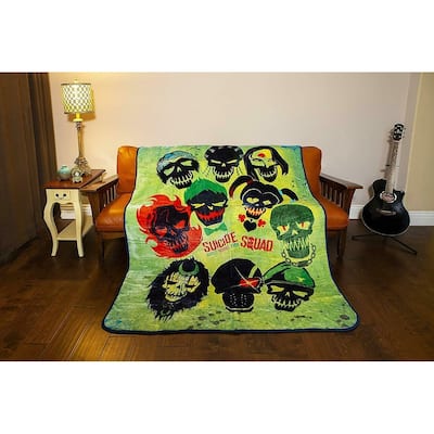 DC Faux Fur Blanket, Suicide Squad
