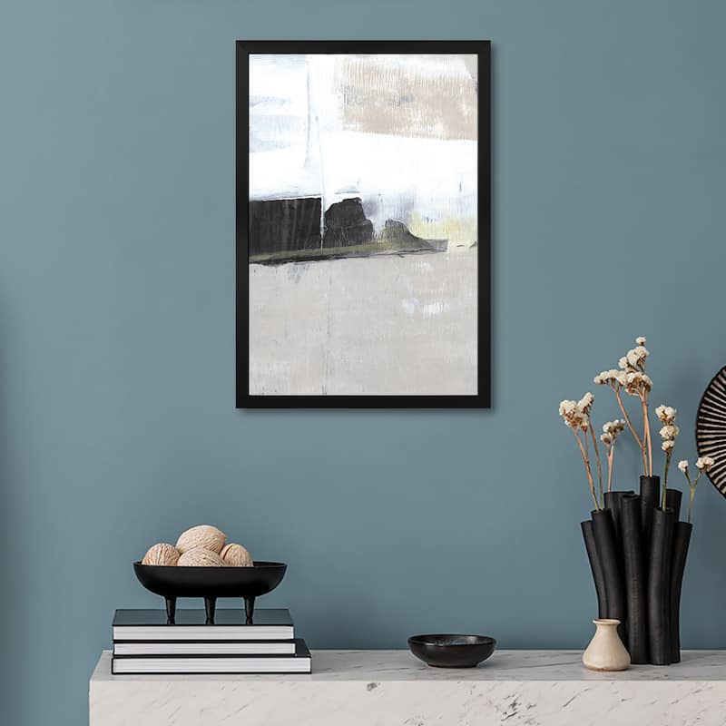 Shadow Horizon II Premium Framed Poster by Jennifer Goldberger