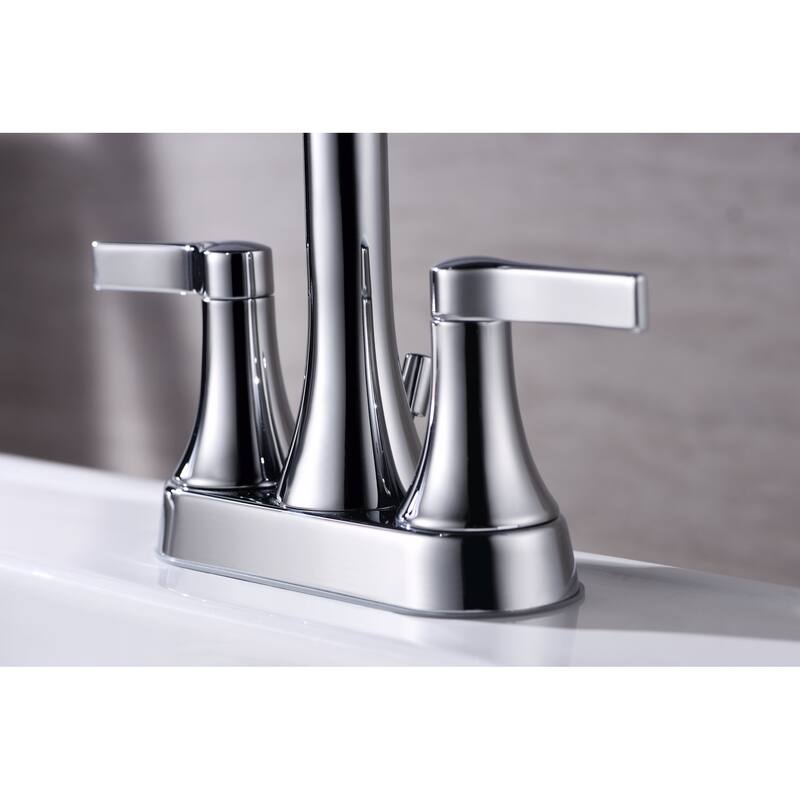 Ultra Faucets Nita Collection Two-Handle 4" Centerset Lavatory Faucett