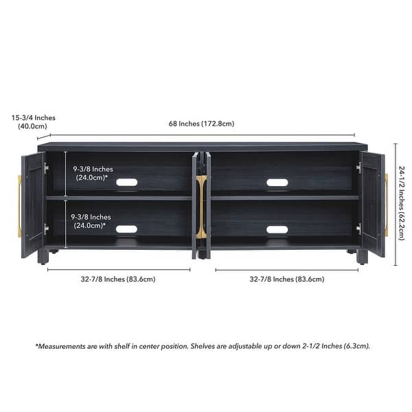 dimension image slide 0 of 6, Chabot Rectangular TV Stand for TV's up to 75"