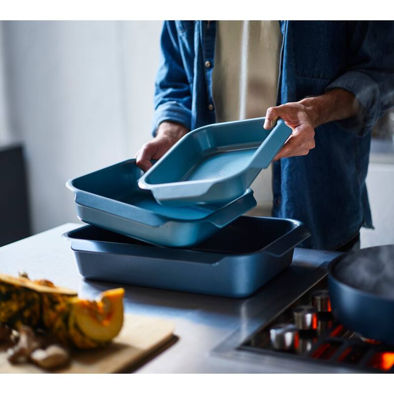 Joseph Joseph Nest Oven 3-piece Nesting Non-stick Roasting Pan Set