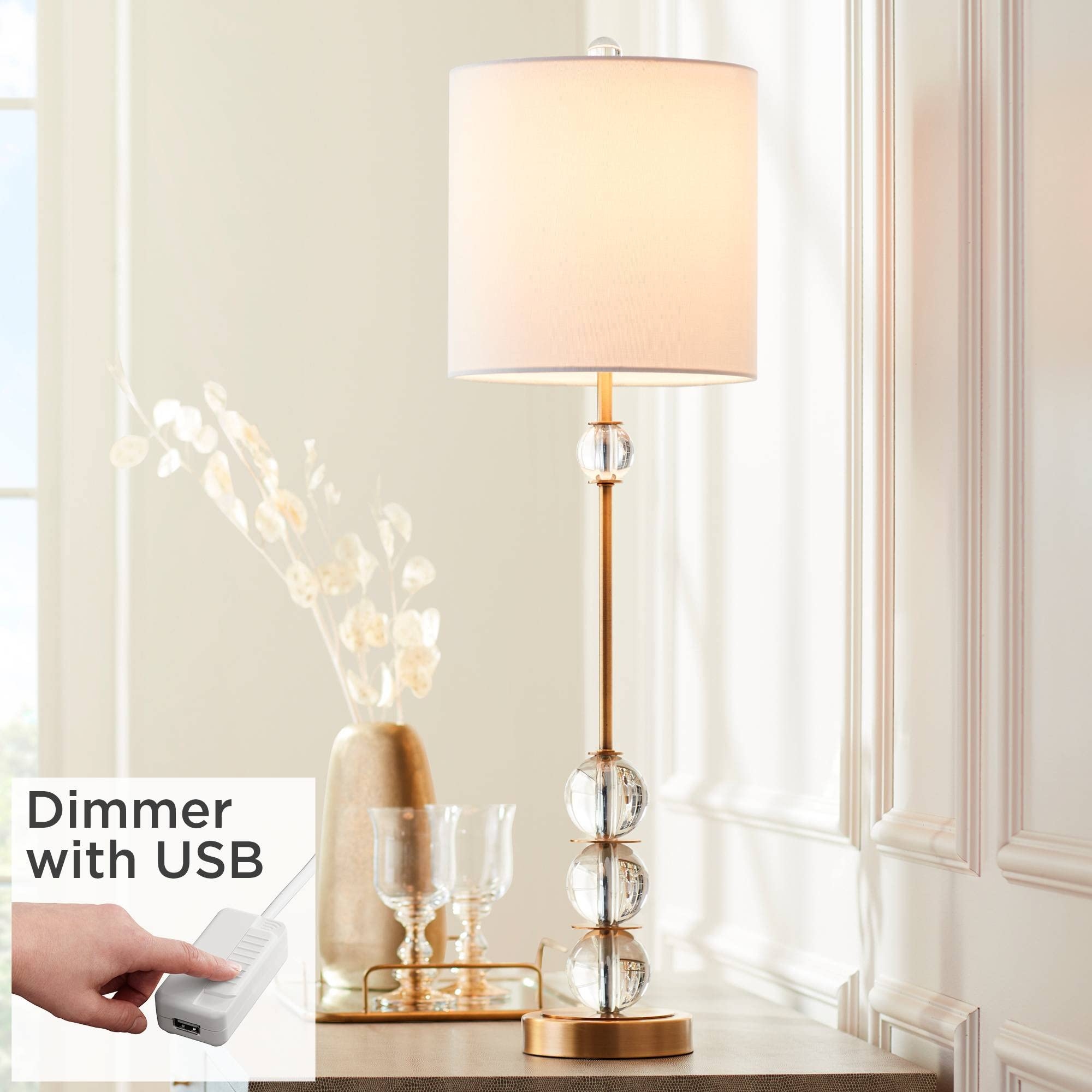 Skinny gold lamp on sale