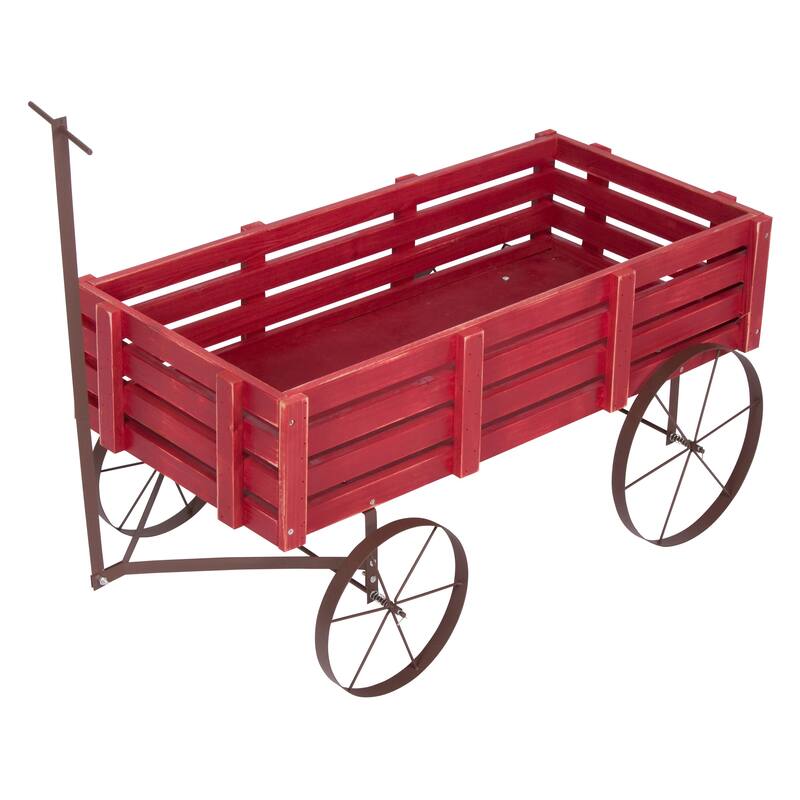 Shine Company Buckboards Garden Wagons Decorative Planter