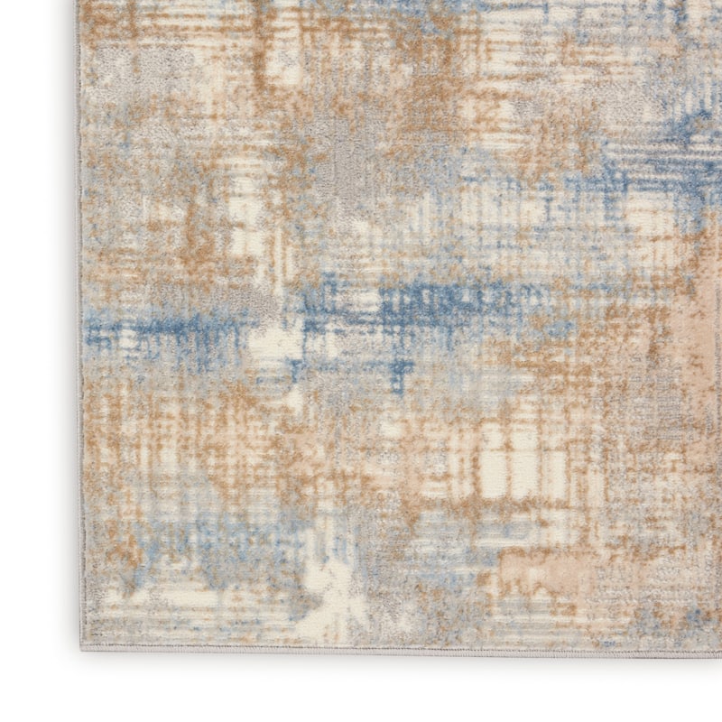 Calvin Klein Rush Contemporary Geometric Abstract Area Rug