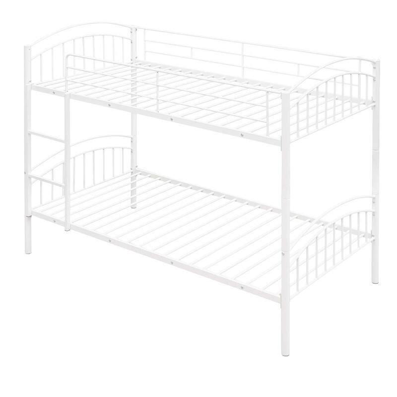 Twin Over Twin Metal Bunk Bed,Divided into Two Beds Bed Bath & Beyond