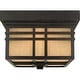 preview thumbnail 2 of 0, Hillcrest 2-Light Outdoor Flush Mount in Imperial Bronze