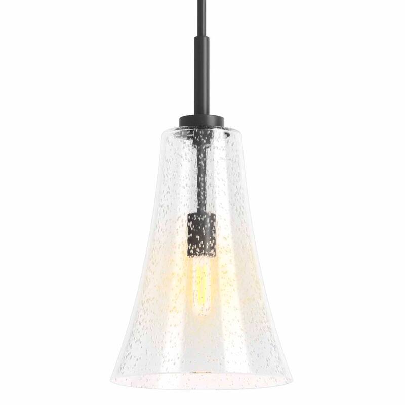 Kohler Lighting 26850-PE01 Simplice 10" Wide Mini Pendant with Seedy - Matte Black
