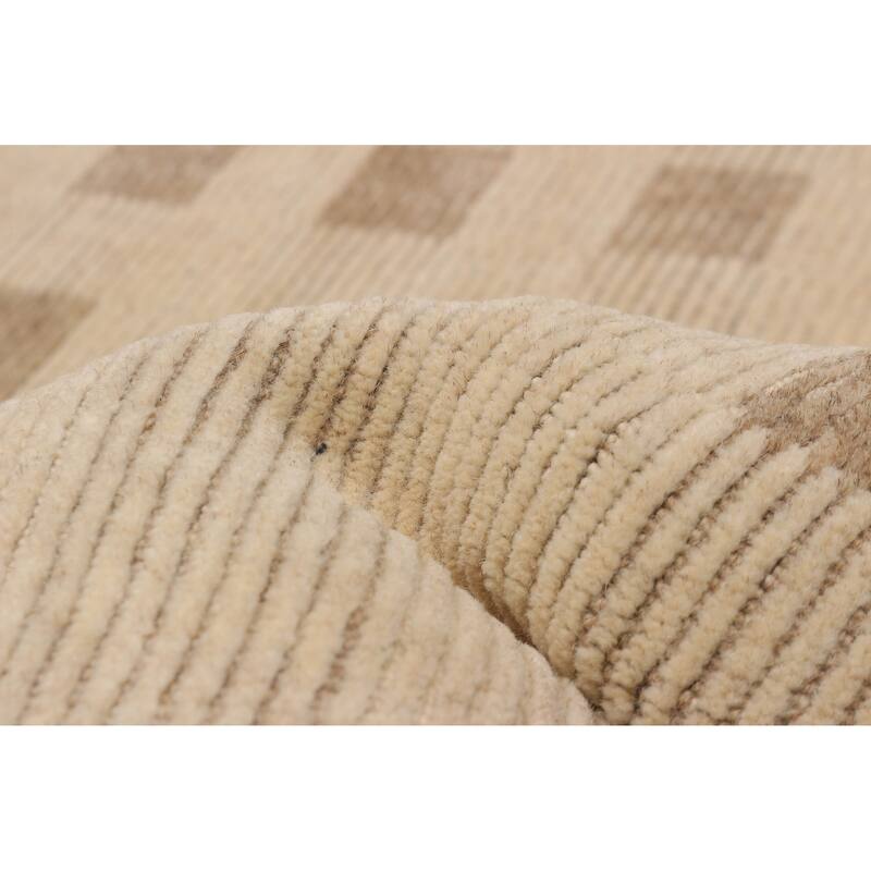 Kashkuli Gabbeh Cream Rug 7'11" x 11'3" - 7'11 x 11'3