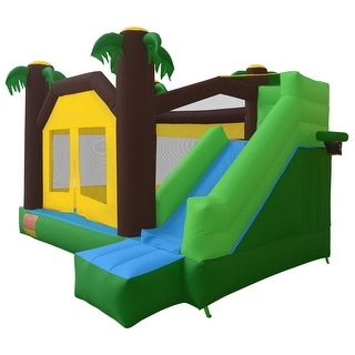 jungle themed bouncer