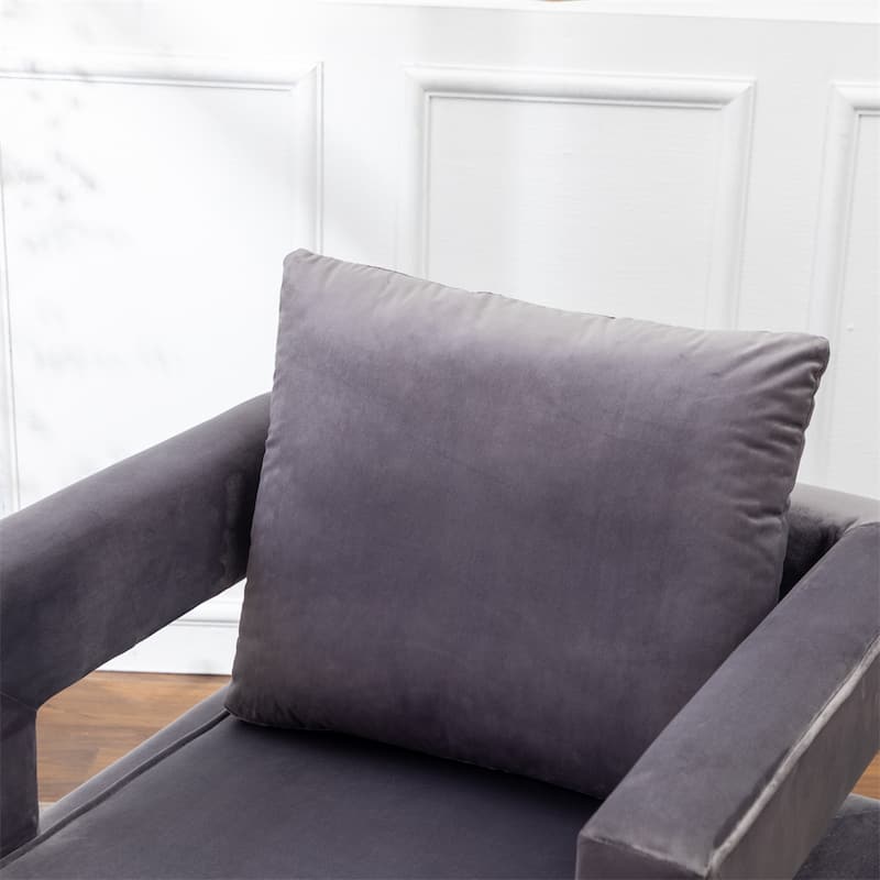 Contemporary Upholstered Accent Arm Chair