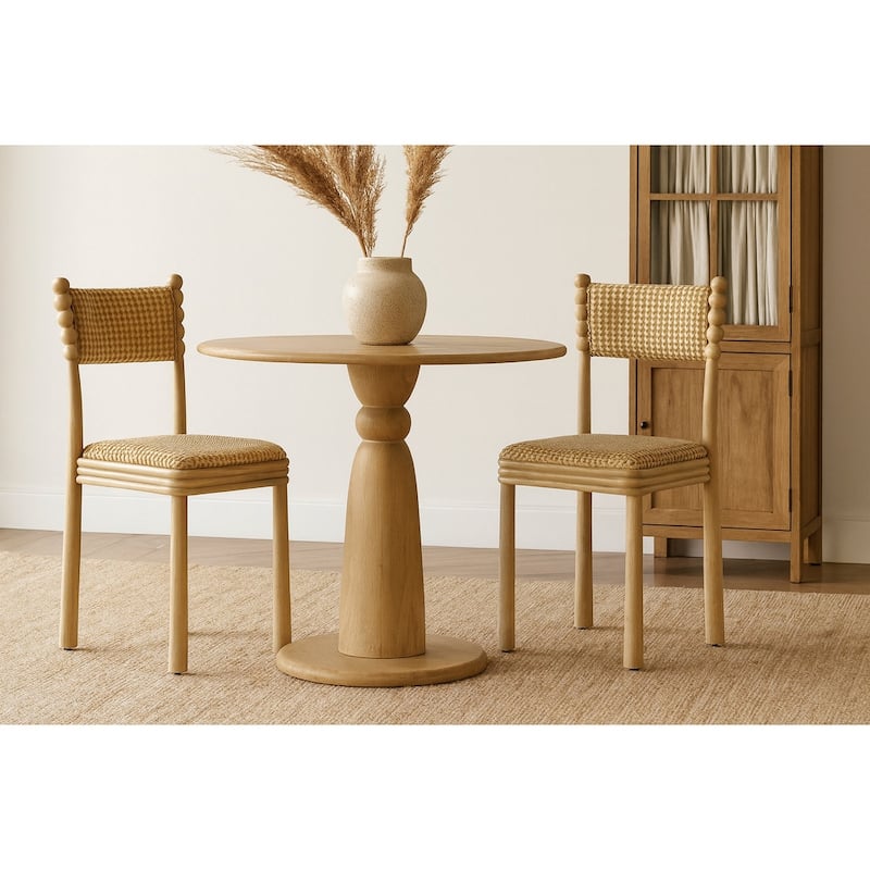 Hulu Chair 2pc Set - Camel