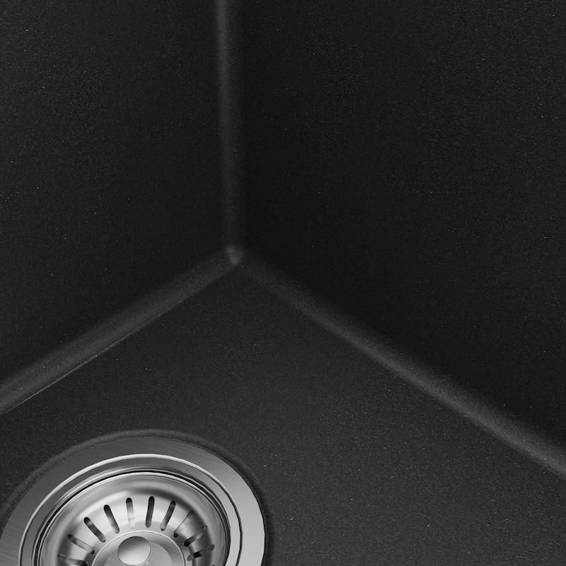 Karran 32" Undermount Double Equal Bowl Quartz Kitchen Sink Kit - 32" x 19.5" x 9"