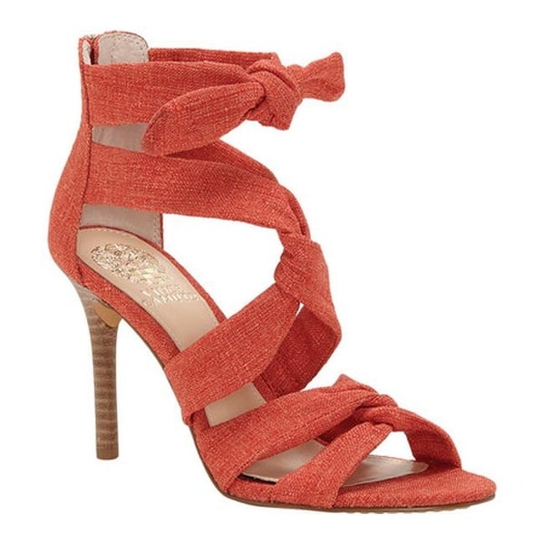 vince camuto orange heels