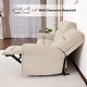 preview thumbnail 104 of 118, MCombo 64.6" Wall Hugger Power Loveseat Fabric Recliner Sofa with USB Ports