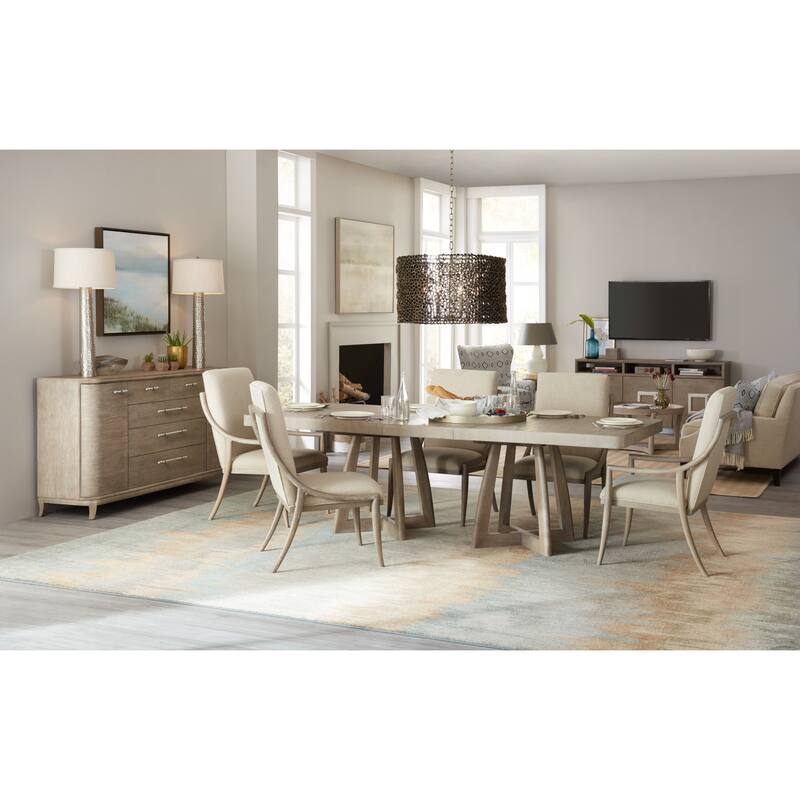 Hooker Furniture 6050-75510-SINGLE Affinity 24" Wide Fabric Dining