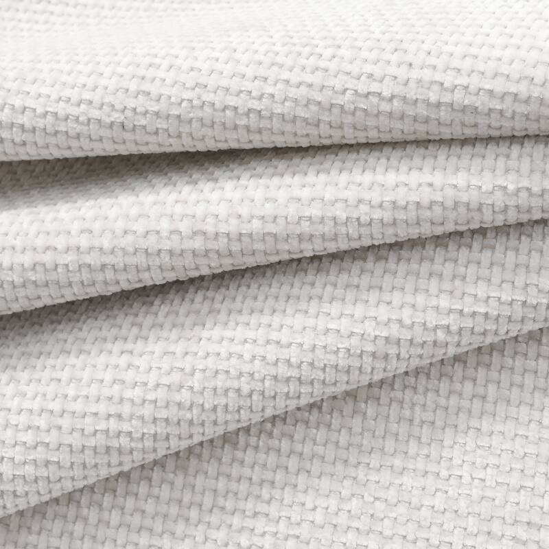 L-Shaped Sectional Sofa with Chaise Lounge, Oversized Chenille Upholstered Sofa, 4 Seater Sofa with 2 Throw Pillows