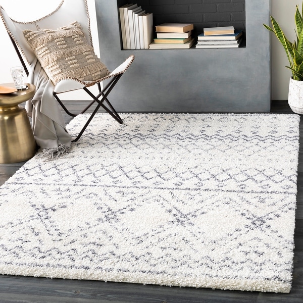 Rayne Boho Moroccan Shag Area Rug. Opens flyout.