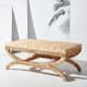 SAFAVIEH Couture Trajka Tropical Coastal Boho Water Hyacinth Coffee Table - 44 In. W x 24 In. D x 18 In. H - 44Wx24Dx18H